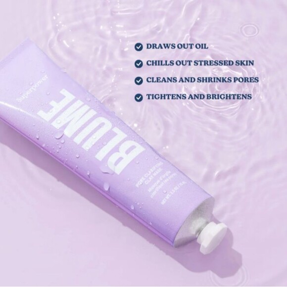 Superpower BLUME Pore Clarifying Clay Mask 2.5 oz 75 ml Full Size New in Box - Picture 4 of 5